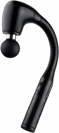 Deep Tissue Massage Gun with Long Handle – 12mm Percussion Massager for Back and Neck, 4 Massage Heads, Adjustable Speeds, Ergonomic Handheld Design