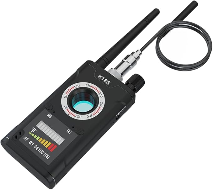 SALAN Hidden Camera Detector, RF Signal Scanner & GPS Tracker Finder, Portable Anti Spy Device for Hotel, Travel, Car, Home and Office