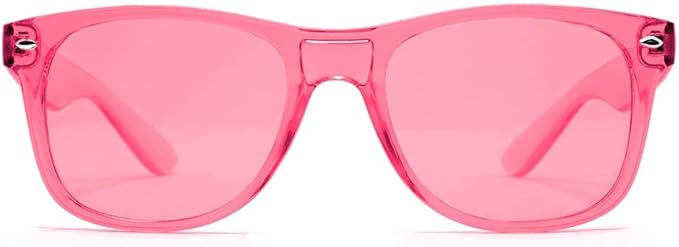 PURPLE CANYON Rose Color Therapy Glasses for Chakra Healing, Chromotherapy, and Mood