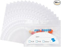 100 Pack Pill Pouch Bags - (4" X 2.75") Thickness is 6 Mil, Portable Plastic Pills Bag Hold Vitamin, Supplements, Medication, and Vitamin Storage