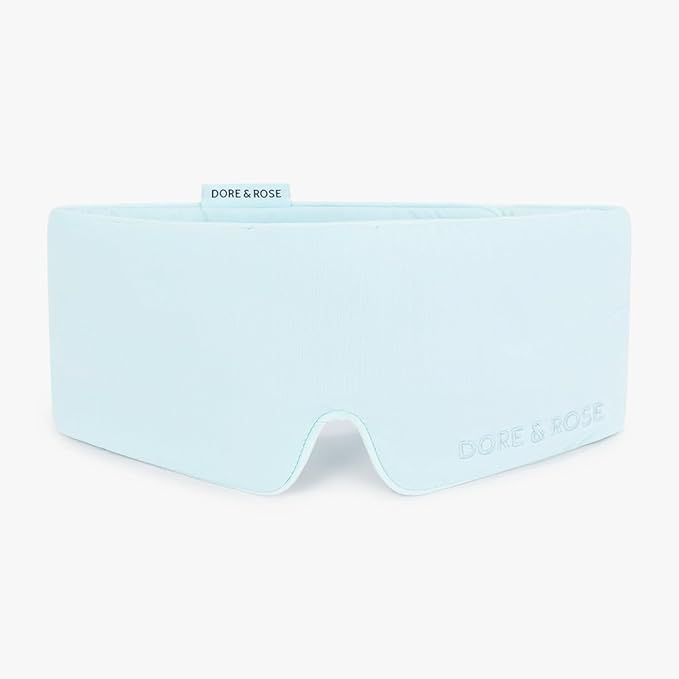 Aeris™ Cooling Sleep Mask for Hot Sleepers, Blocks Light, Reduces Puffiness, Adjustable Eye Mask for Travel, Men and Women, Ultra-Soft and Lightweight