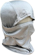 EMF Scarf Balaclava Ski Face Mask Radiation Protection 5G, 4G Silver Copper