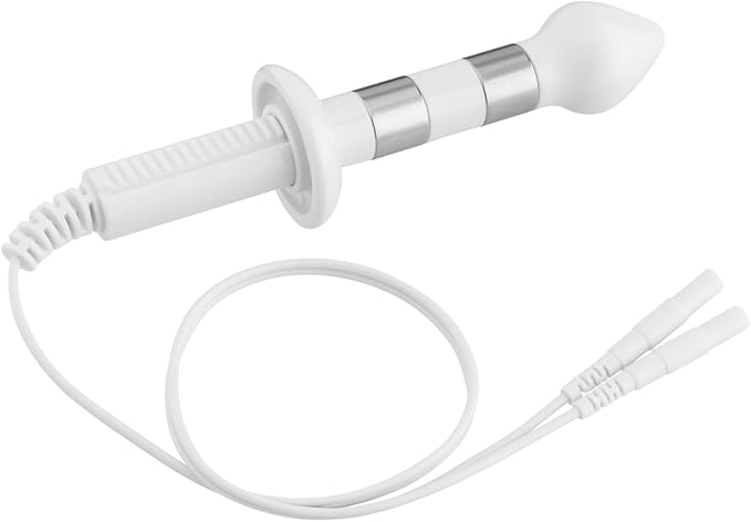 Discount TENS - Adjustable Anal Probe Electrode for TENS, EMS, E-Stim, Electro Stim Units – Pelvic Floor Exerciser, Prostate Stimulator, Stainless Steel & Bio-Plastic with 2mm Pin Connector. Model A1