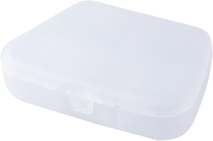 Pill Box,dezirZJjx Premium 5 Compartments Medicine Case Pills Tablet Jewelry Box Organizer Container - White