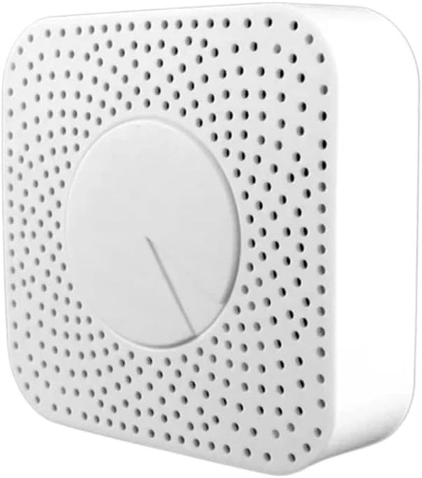 Smart Zigbee WiFi Air Quality Sensor Monitor, Indoor Air Box Detector, PM2.5 CO2 Meter Formaldehyde VOC Temperature Humidity Sensor with Gateway(6 in 1 Zigbee Sensor)