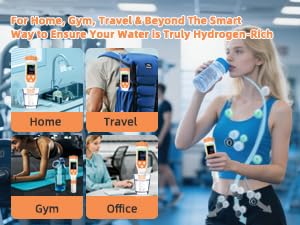 7-in-1 Digital Water Quality Tester - ph Meter, pH TDS EC ORP Salt Temperature Meter, Portable Testing Kit with Digital Display