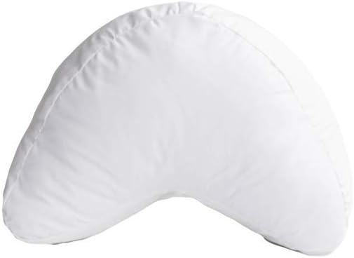 Hermell Products Mini CPAP Neck Travel Pillow with With Cotton-blend Removable Cover