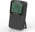 Digital Radon Detector LCD Display Dual USB Battery Power Options 3 Year Battery Life 10 Year Sensor Lifespan Accurate pCiL Concentration Detection for Home and Office Use