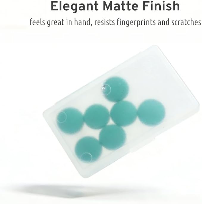 3pcs Transparent Slim Pill Cases, Small Compact Pill Organizer for Purse & Pocket, Very Thin and Lightweight Pill Box