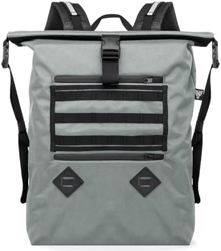 Xtreme Sight Line ~ AQUA RT Large Water-Proof Faraday Backpack/Black Hat Combo ~ Tracking/Hacking Defense ~ Woodland Camo