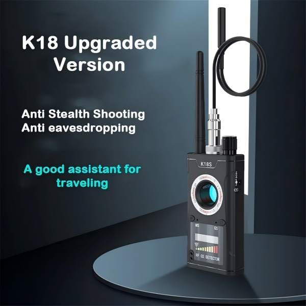 SALAN Hidden Camera Detector, RF Signal Scanner & GPS Tracker Finder, Portable Anti Spy Device for Hotel, Travel, Car, Home and Office
