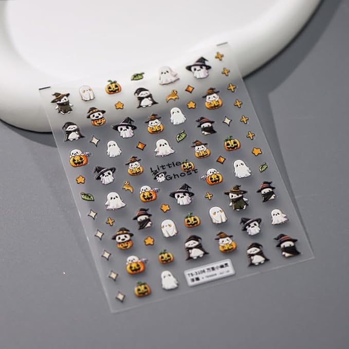 Small Cute Sticker 3D Relief Design Decals for iPhone 17 PRO / 17 PROMAX Cell Phone Camera Screen Lens,for NintendSwitch Game Handle Controllers，Scrapbooking Laptop Diary Planner Collage DIY (TS-3106)