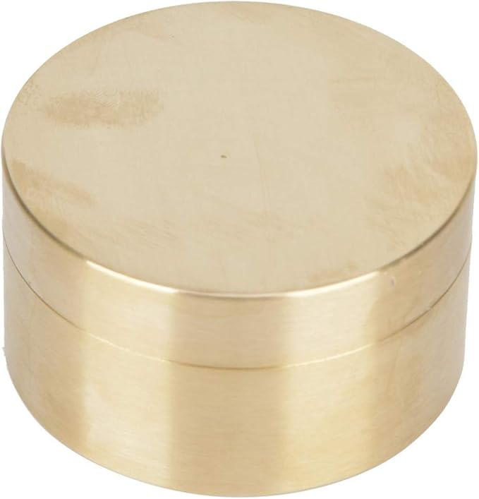 Keenso Box, Container Sealed Box Copper Container for Pocket Round pro Dry (L)