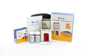 Bioaid Hemoglobin Test Meter Kit with 50pcs strips,50pcs lancets and 50pcs pippets