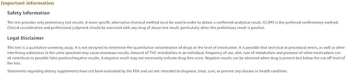 Easy@Home 12 Panel Drug Test Cup Kit with Temperature Strip-Testing OPI2000, THC, COC, MET/mAMP, OXY, AMP, BAR, BZO, MTD, MDMA, PCP, TCA- Instant Urine Test- ECDOA-7124-5 Pack