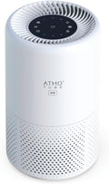 Atmotube AIR HEPA Air Purifier for Home – True H13 HEPA Filter for Small Rooms up to 172 sq.ft – 3-Stage Filtration for Smoke, Dust, Pets & Pollen – Ultra-Quiet Sleep Mode (28dB) & Night Light