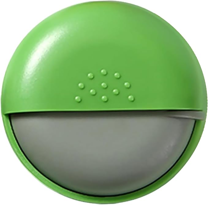 INVODA Travel Pill Organizer Cute Round Pill Box for Purse Compact Medicine Container for Pills, Fish Oil, Vitamins & Supplements