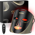 CUEME Red Light Therapy for Face, FDA-Cleared LED Light Therapy Mask for Wrinkles, Acne Treatment, and Skin Care, Portable Facial Mask for Women - Mom, Sister, Girlfriend, and Wife