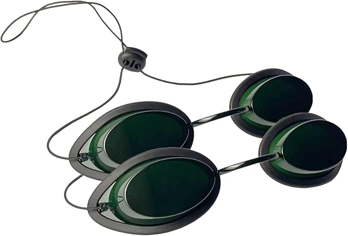Red Light OPT/IPL LED UV Protective Glasses Laser Safety Goggles for Photon Beauty Red Light Therapy Eye Protection