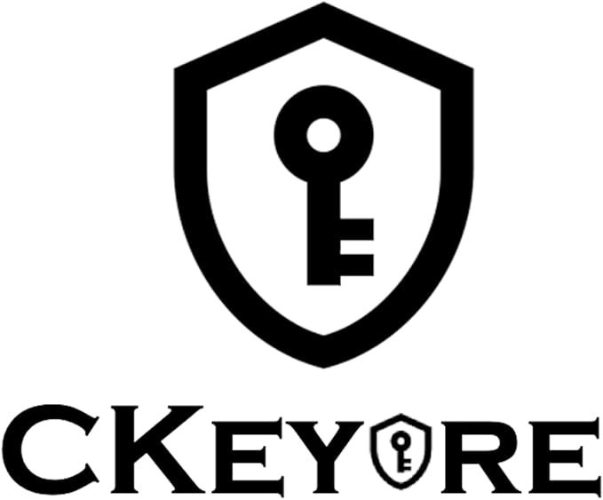CKEYURE Premium XL PU Leather Faraday Box for Car Keys Wall Mount | Anti Theft Faraday Key Fob Protector | Faraday Cage | Car Key Holder | RFID Key Box | Key fob Signal Blocker (Grey)