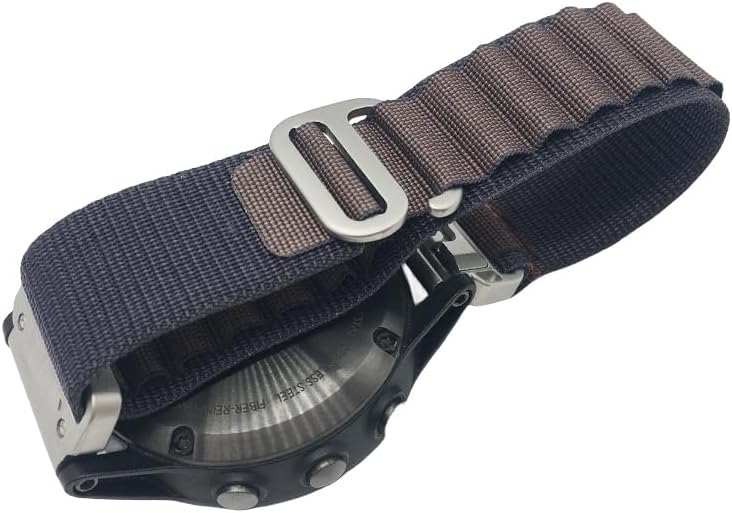 Custom Fit by Wrist Size, Small & Large Wrists, for Garmin Nylon Watch Band –– Compatible with QuickFit 20mm / 22mm / 26mm, Fenix 7, Instinct 2X, Forerunner, Epix, Tactix, MARQ, quatix, Approach