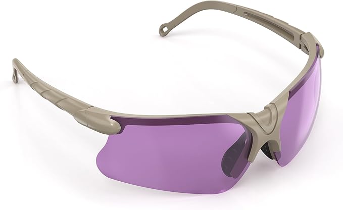 xaegistac Shooting Glasses with Case Anti Fog Hunting Safety Glasses for Adults
