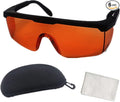190nm to 560nm Laser Safety Glasses, OD4+ Laser Glasses Eye Protection, Adjustable Temples Laser Hair Removal Goggles for Treatment Cosmetology Operator for Blue Light Sanitize,Dental Operation