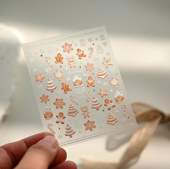 Small Cute Sticker 3D Relief Design Decals for iPhone 17 PRO / 17 PROMAX Cell Phone Camera Screen Lens,for NintendSwitch Game Handle Controllers，Scrapbooking Laptop Diary Planner Collage DIY (M-1235)
