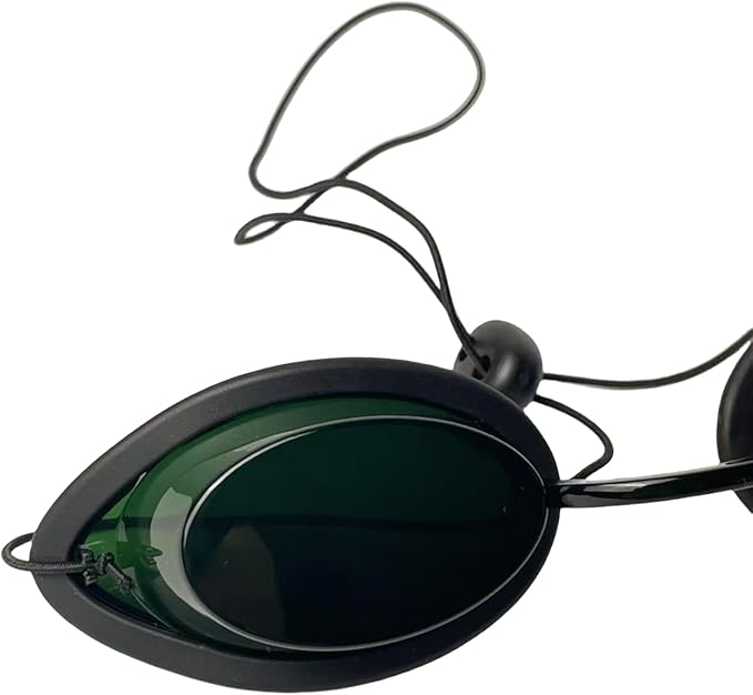 Red Light OPT/IPL LED UV Protective Glasses Laser Safety Goggles for Photon Beauty Red Light Therapy Eye Protection