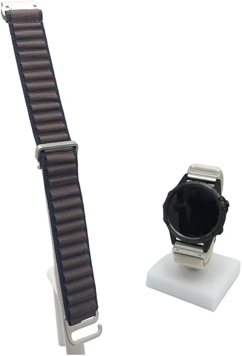 Custom Fit by Wrist Size, Small & Large Wrists, for Garmin Nylon Watch Band –– Compatible with QuickFit 20mm / 22mm / 26mm, Fenix 7, Instinct 2X, Forerunner, Epix, Tactix, MARQ, quatix, Approach