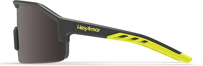 HexArmor Shockwave Safety Work Glasses | ANSI Z87+, 100% UV Protection, Anti-Fog or Scratch Resistant, Polarized