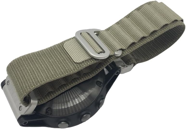 Custom Fit by Wrist Size, Small & Large Wrists, for Garmin Nylon Watch Band –– Compatible with QuickFit 20mm / 22mm / 26mm, Fenix 7, Instinct 2X, Forerunner, Epix, Tactix, MARQ, quatix, Approach
