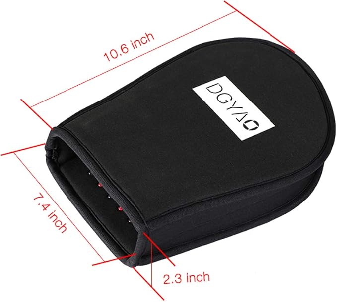 Red Light Therapy Devices 880nm LED Near Infrared for Hand Pain Relief Mitten Double Side pad for Sport Pain Fingers