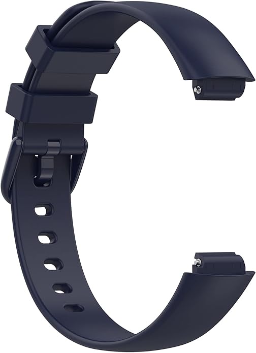 Sporty Wristbands Compatible with Fitbit Inspire 3 Health Tracker Replacement Accessories Soft Silicone Watch Bands for Inspire3 Fitness Tracker S/L