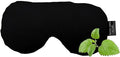 Mother Earth Pillows Sinus Flax Pillow for Natural Relief (Black - Relieve Herbal Blend)