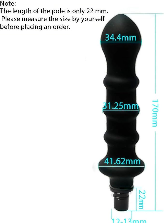 Massage Gun Attachments,Silicone Massage Gun Heads,Deep Tissue Percussion Trigger Point Massage Replacement Head, Plug and Play Comfort Tools (Color : D, Size : 12MM-13MM)