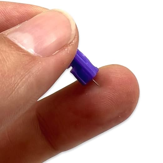 One Step Lancing Device & 100 x 30 Gauge Twist Top Lancets, Blood Sampling Pen, 5 Depth Settings, Gluco Sugar Level Testing, Less Pain and Ejector
