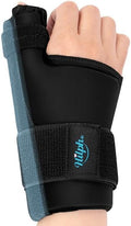 Hilph Thumb Wrist Ice Pack Wrap for Carpal Tunnel & Tenosynovitis with Thumb Splint Support, Soft Gel Wrist Ice Sleeve for Hand Hot Cold Therapy, Arthritis, Tendonitis, Mommy Wrist, Sports Injuries