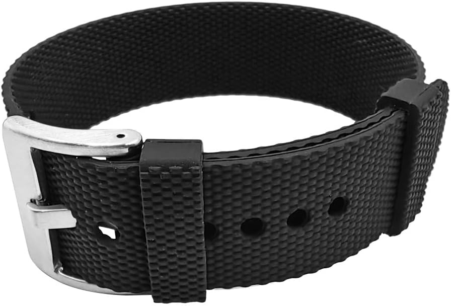 Silicone Strap Compatible for Hume Band, Soft Adjustable Replacement Strap Wristband for Hume Health Band Fitness Tracker Men Women Secure Daily Wear