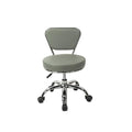 MAYAKOBA Salon Nail Pedicure Stool Pedicure Chair Dayton Grey Pneumatic, Adjustable, Rolling Salon Furniture & Equipment