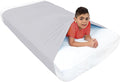 Sensory Bed Sheet for Deep Pressure Therapy – Spandex Bed Sheet – Sensory Compression Blanket for ADHD, Autism – Breathable & Hypoallergenic, Grey, Full Size