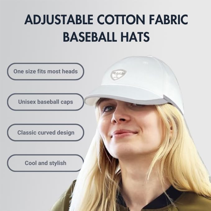 EMF Radiation Protection Hat with USPF 50+ Shield Wi-Fi Blocker High Frequency Defender Shield RF Blocker Baseball Caps