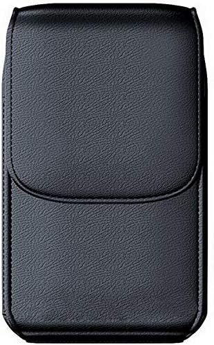 Classic Premium Pouch Case with Belt Clip for Freestyle Libre 2 (Continuous Glucose Monitors) (V1-Black)