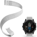 Strap Compatible with Garmin Forerunner 965/955/945/935，22mm Replacement Watch band - Woven Nylon with Hook-And-Loop