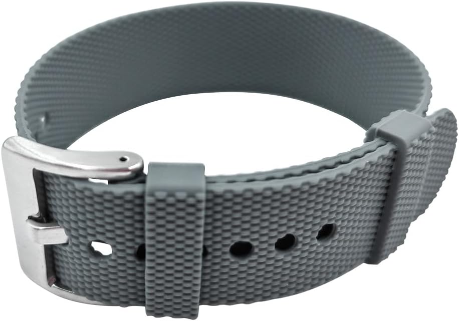 Silicone Strap Compatible for Hume Band, Soft Adjustable Replacement Strap Wristband for Hume Health Band Fitness Tracker Men Women Secure Daily Wear
