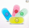 Small Ice Packs, Boo Boo Ice Pack for Injuries Hot & Cold Ice Packs Bulk Reusable Ice Pack Cold Compress for Pain Relief, Christmas Gift (4 Count (Pack of 1) Smile)