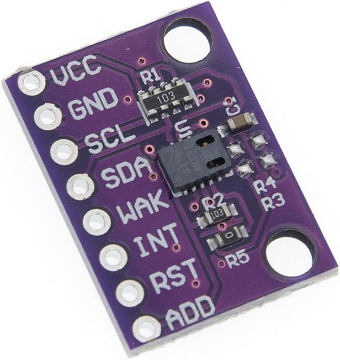 HiLetgo CCS811 CO2 eCO2 TVOC Gas Sensor Carbon Dioxide Detection Sensor Air Quality Detect Module Air Quality Monitoring Sensor I2C Output CJMCU-811