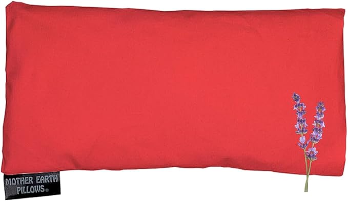 Mother Earth Pillows Therapeutic Eye Pillow (Red - Soothe Herbal Blend)