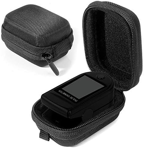 Case for Zacurate Pro 500DL, Childrend: Innovo Deluxe, Santamedical 2. Facelake FL400 t. FL350: Vive Precision Spo2 Accumed cms-50dl, 50D1, Healthtree (Black)