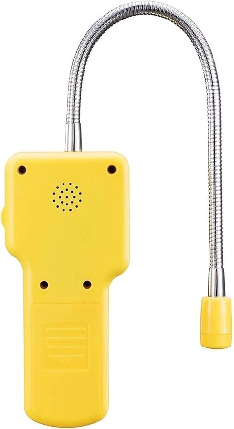 Gas Leak Detector – Portable Natural Gas Sniffer for Propane, Methane, LPG, LNG, Fuel & Sewer Gas – Combustible Gas Detector with 12" Flexible Probe for Home, RV, Industrial Use